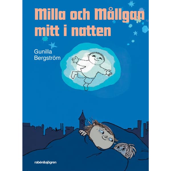 Milla och Mållgan mitt i natten (bok, kartonnage)