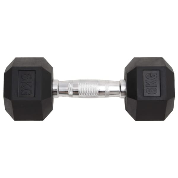 Hantlar 2 st 12 kg totalt gjutjärn