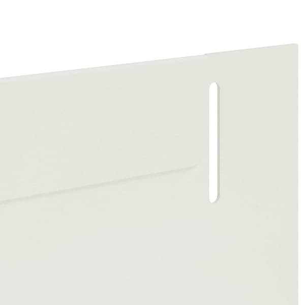 Kant för gräsmatta 10 pcs 102 x 4 x 4 cm Stål Vit