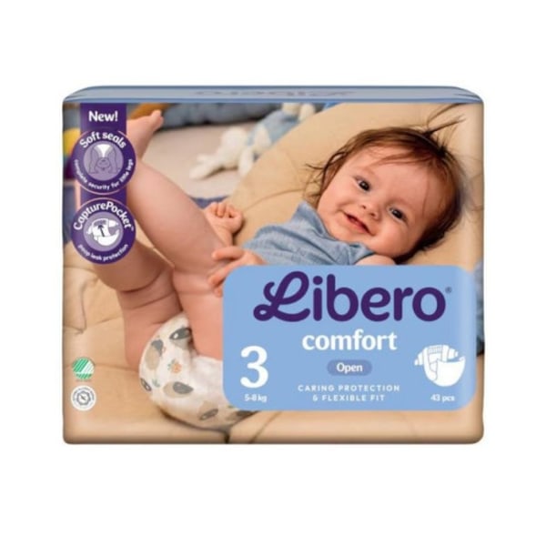 Blöja LIBERO Comfort 3 5-8kg 43/fp
