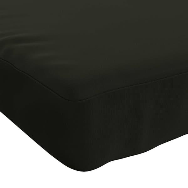 Bänk kudde SOEST 100% Polyester Svart 110 x 50 x 5 cm