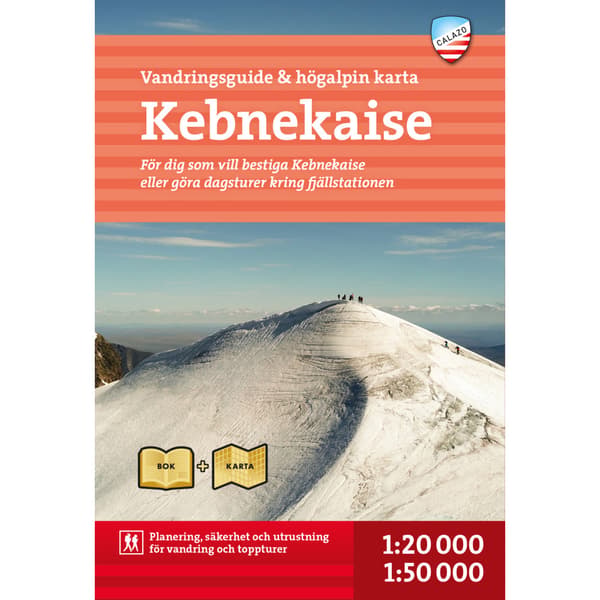 Kebnekaise - vandringsguide & högalpin karta (bok)