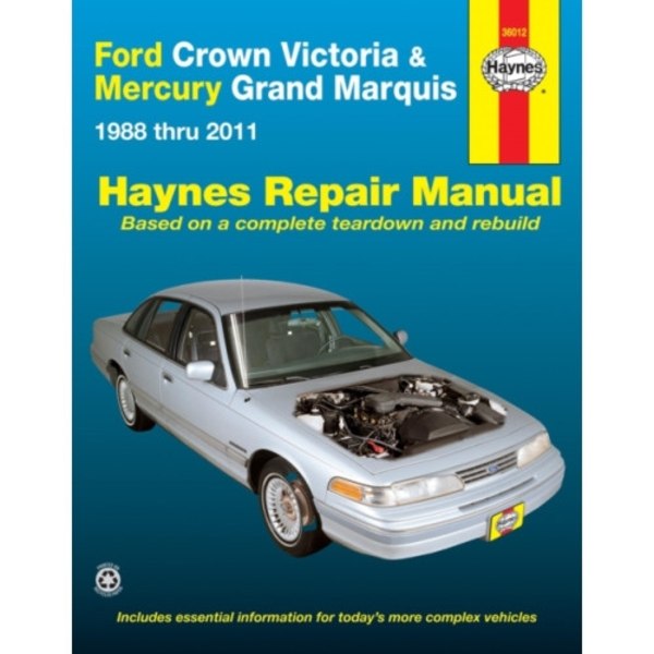 Ford Crown Victoria & Mercury Grand Marquis (1988-2011) (Covers all fuel-injected models) Haynes Repair Manual (USA) (häftad, eng)