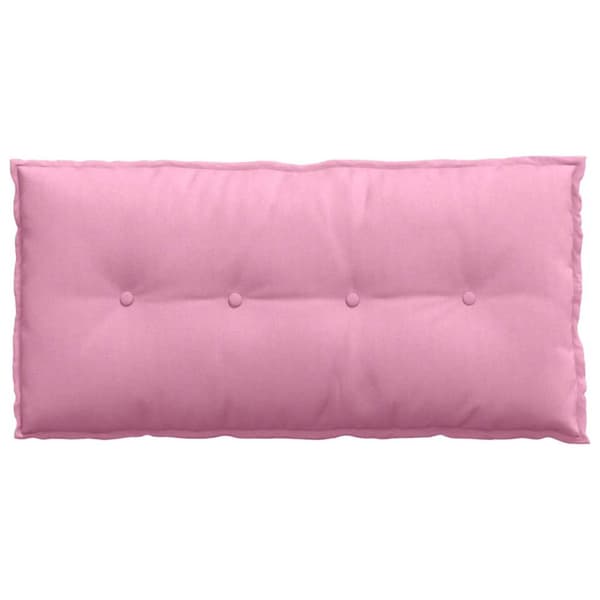 Ryggkudde Rosa 100 x 19 x 50 cm tyg