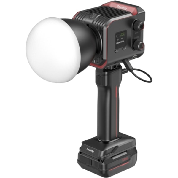 SmallRig 4897 RC 100B COB LED Video Light Kit with Battery Grip Handle