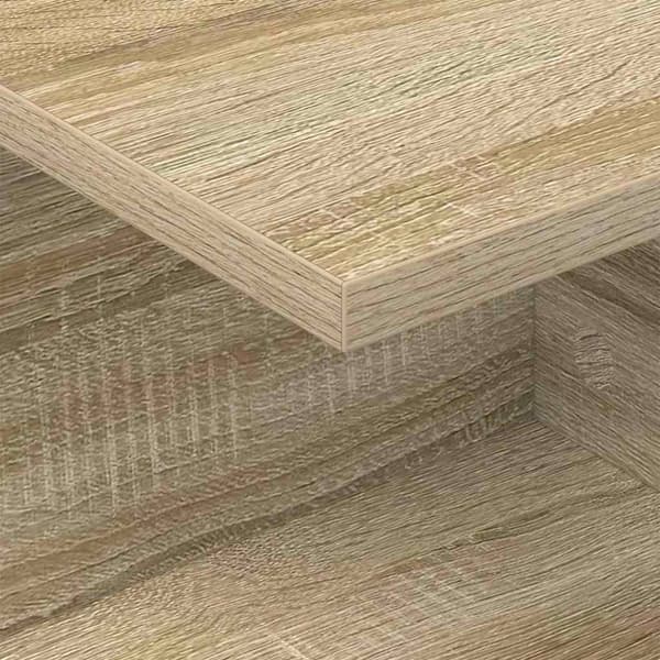 Sängbord 2 pcs Sonoma-ek 40 x 30 x 25 cm Konstruerat trä