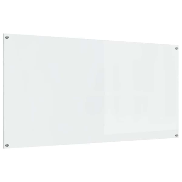 Köksskydd 2 pcs Transparent 120 x 60 cm härdat glas