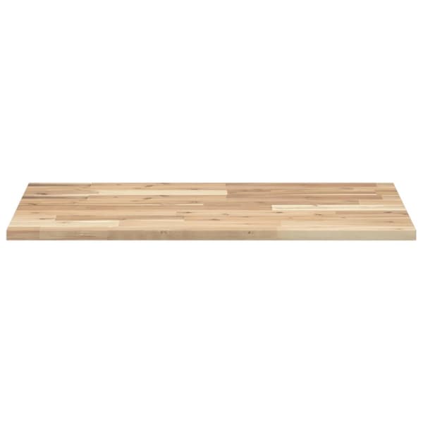 Bordsskiva rektangulär 100x50x2 cm massivt akaciaträ