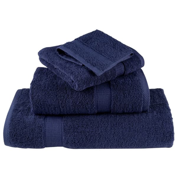 Premium handdukar 6 st SOLUND marinblå 600 gsm