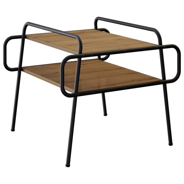 Kaffeebord Artisan-ek 50 x 50 x 51 cm Konstruerat trä