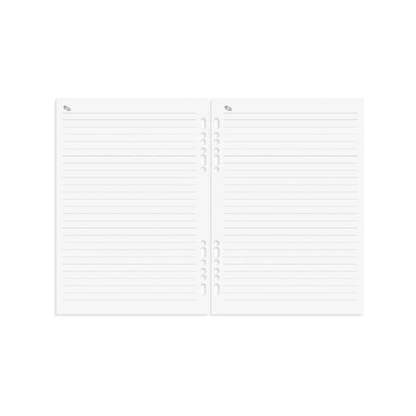 Business Systemkalender 2027 skinn svart