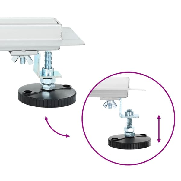360° Duschavlopp med smal modell Silver 80 cm