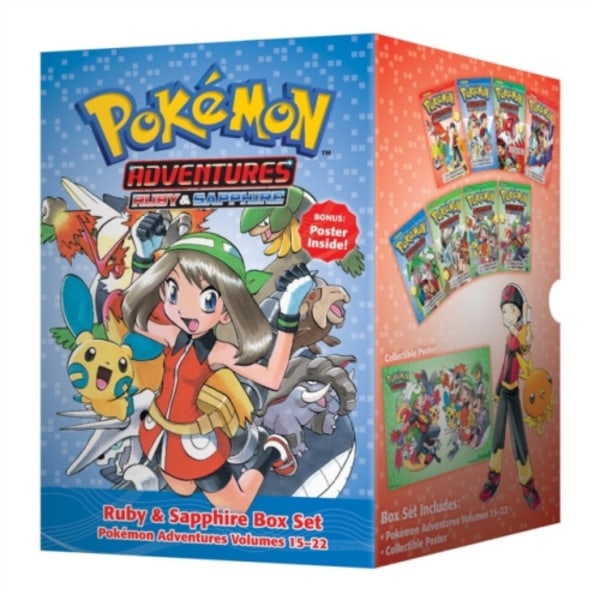 Pokemon Adventures Ruby & Sapphire Box Set (häftad, eng)