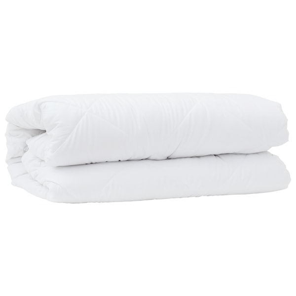 Täckeset med kudde 2 pcs Vit Mikrofiber