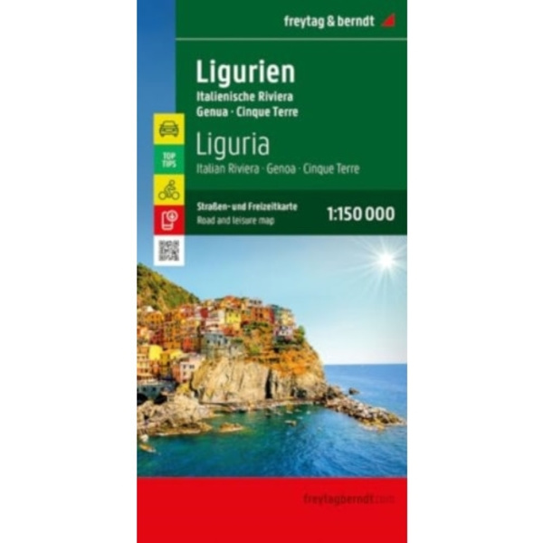 Liguria Road and Leisure Map
