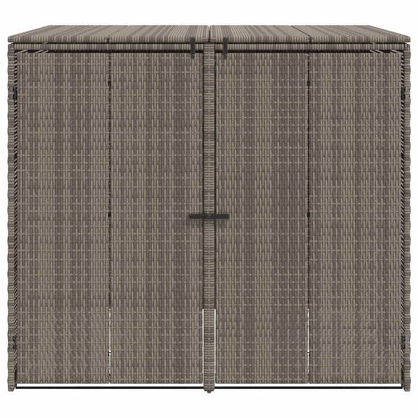 Avfallshink Box 2 pcs Grå 130 x 80 x 115 cm polyeten