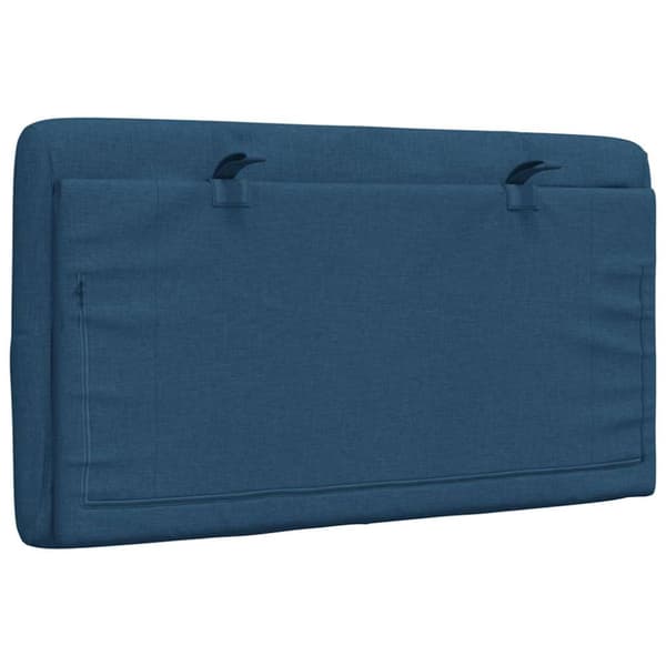 Headboard Cushion Blue 80 cm Fabric