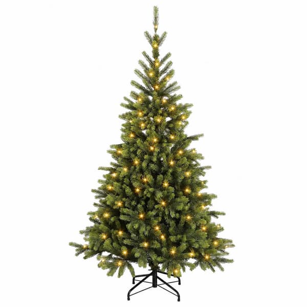 Plast Hingad Julgran 240 cm 300 LED-lampor Varmvit