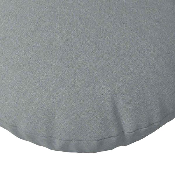 Sittkuddar 2 pcs Ljusgrå Ø40 x 13 cm tyg