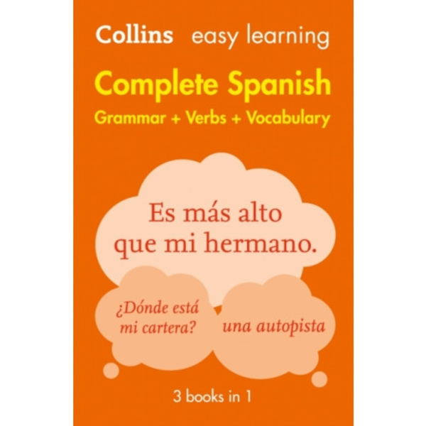 Easy Learning Spanish Complete Grammar, Verbs and Vocabulary (3 books in 1) (häftad, eng)