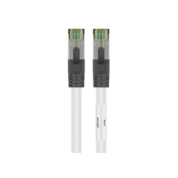 goobay patch-kabel - 7.5 m - vit