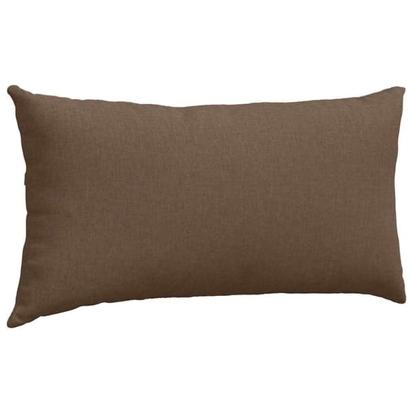 Sofakuddar 2 pcs Brun 80 x 40 cm tyg