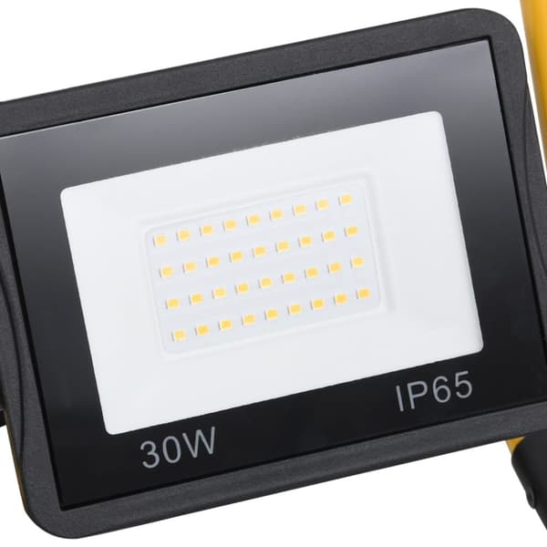 Strålkastare med handtag 30 W LED varmvit