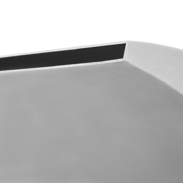 Poolfontän rostfritt stål 64x30x52 cm silver