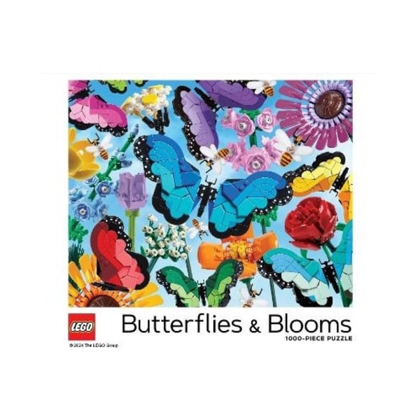 LEGO Butterflies & Blooms 1000-Piece Puzzle