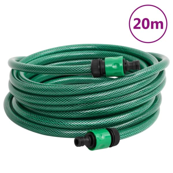 Poolslang grön 20 m PVC