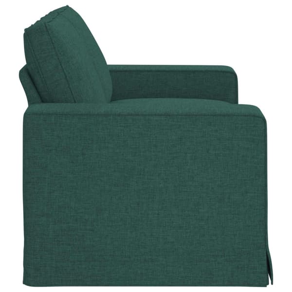Soffa Mörkgrön 162 x 80 x 82 cm tyg