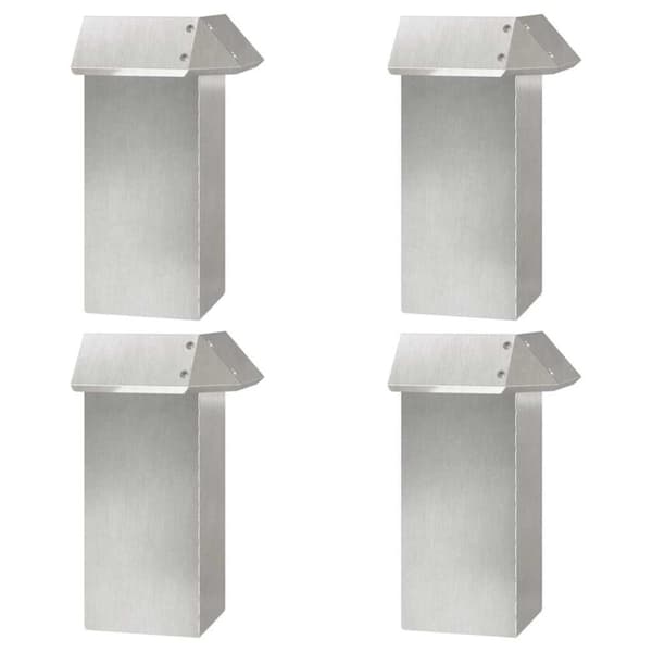 Snigelstaket 12 pcs Silver Rostfritt stål