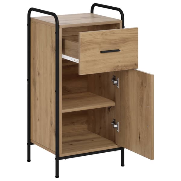 Sideboard Artisan-ek 97 x 33 x 81 cm Konstruerat trä
