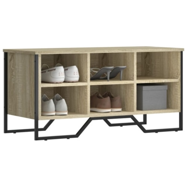 Skohylla sonoma-ek 90x38x45,5 cm konstruerat trä