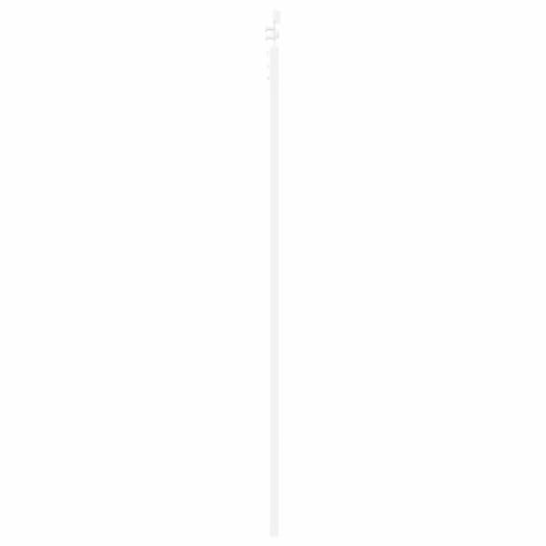 Skjutdörr 83 x 211 cm Konstruerat trä Vit