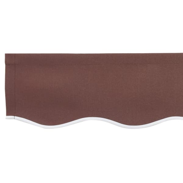 Markisväv Brun 330 x 195 cm Polyester