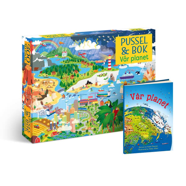 Pussel & bok: Vår planet (bok)
