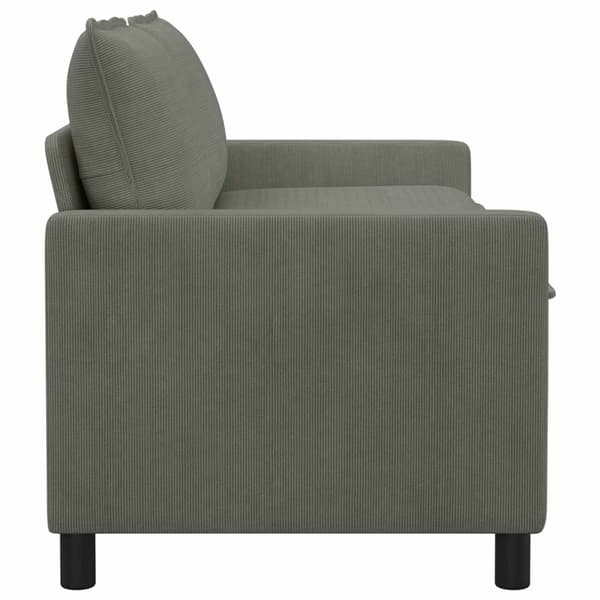 Soffa Ljusgrå 156 x 81 x 87,5 cm Tyg