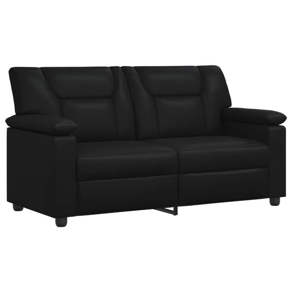 Soffset 2 st Svart Konstläder