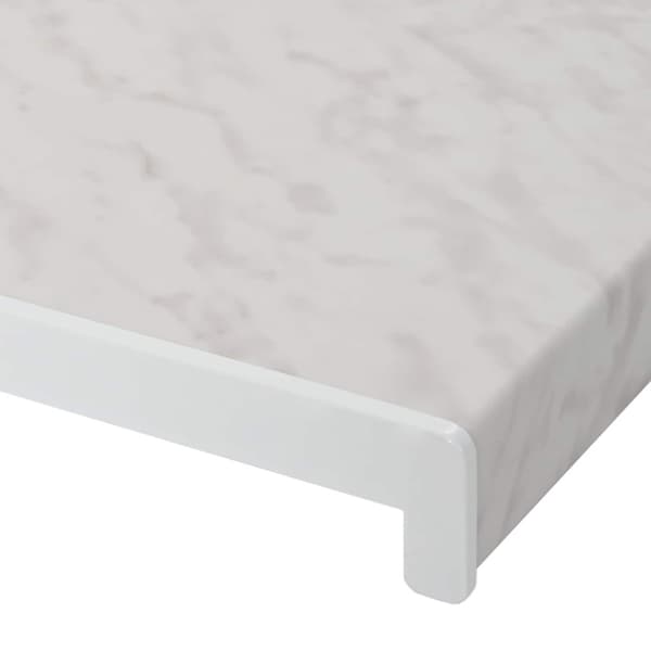 Fönsterbräda Marmorstruktur 160 x 20 x 4,5 cm PVC