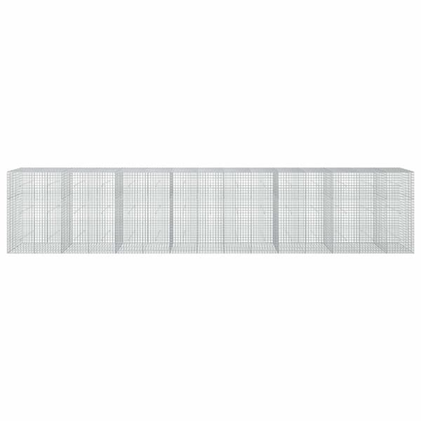 Gabion med 5 mm tråd och 5x5 cm nät 750x50x150 cm