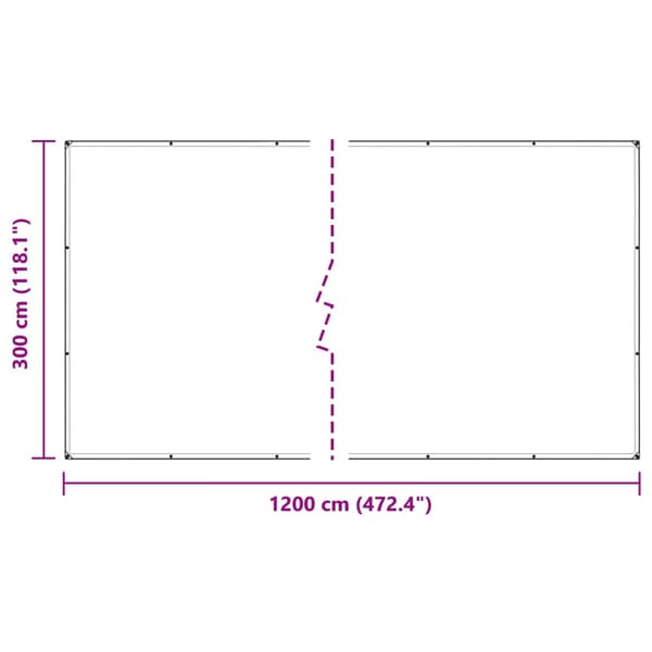 Växtskydd Transparent 3 x 12 m PVC