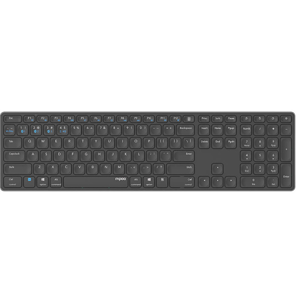 Keyboard E9800M Wireless Multi-Mode Dark Grey
