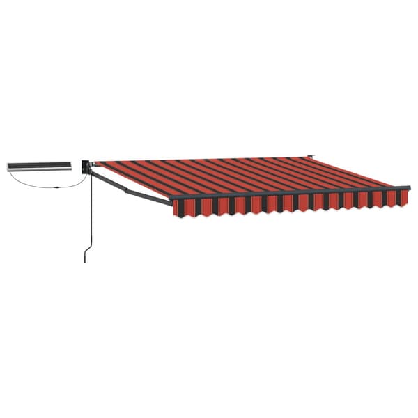 Solcellsdriven elektrisk markis 3 x 2,5 m