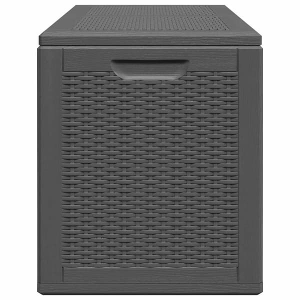 Dynbox 180 liter svart PP-rotting