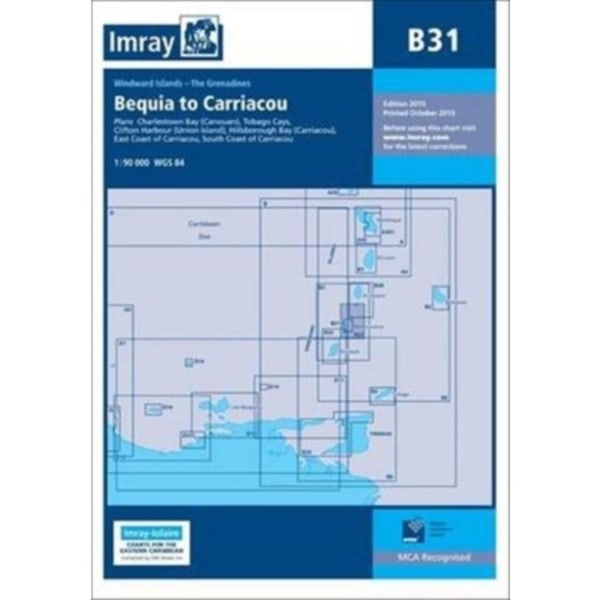 Imray Chart B31 (häftad, eng)