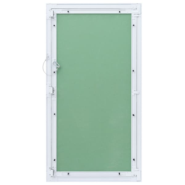 Åtkomstpanel Grön och Silver 45 x 85 cm Aluminium och gips