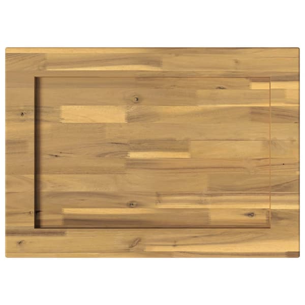 Rektangulärt Bordsskiva 80 x 40 x 3,5 cm Rektangulär Vit