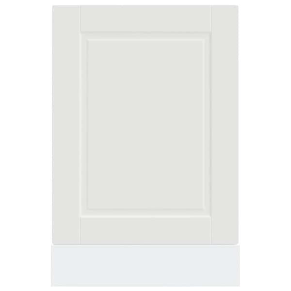 Diskmaskinspanel Porto vit 45x1,5x57 cm konstruerat trä