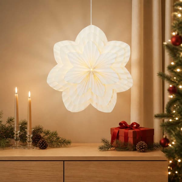 Julbelysning RAAHE 10 LED-lampor Varmvit 45 x 17 x 45 cm
